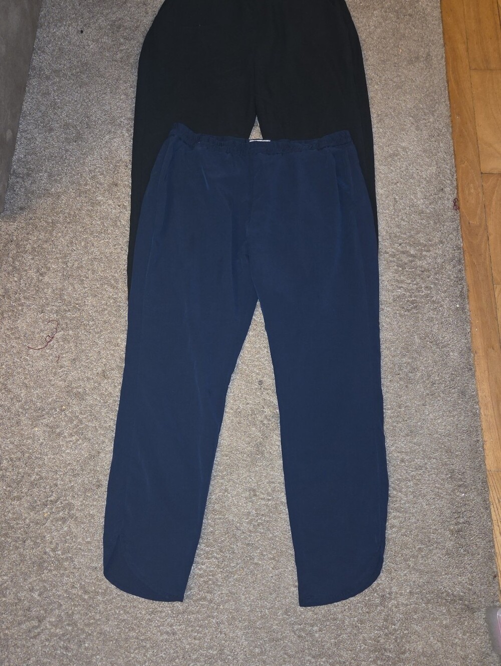 Marine Layer set of 2 pairs of Large pants (navy and black)